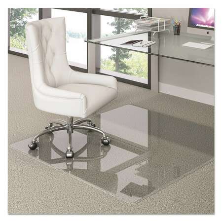 DEFLECTO Premium Glass Chair Mat 44"x50", Clear CMG70434450
